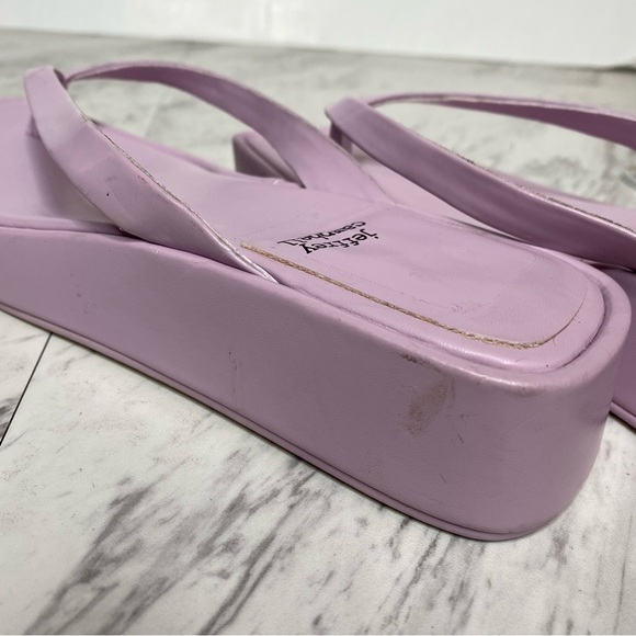 Jeffrey Campbell Flavio Purple Platform Sandal 8 - Picture 9 of 15